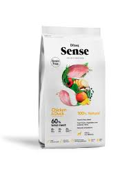 [WF-DS-05666] Dibaq Sense - Adult Dog Complete Food, Grain Free, Made With Chicken & Duck 