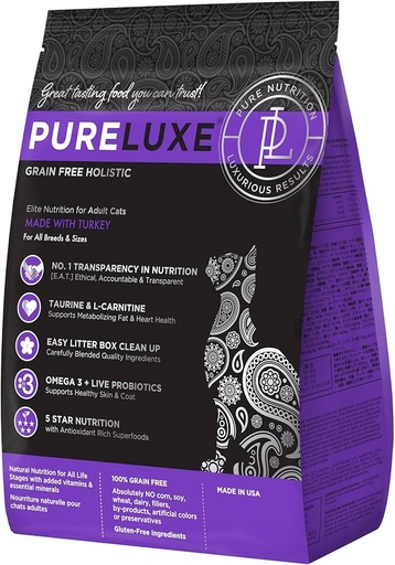 Pureluxe Elite - For Adult Cats Of All Life Stages & Breeds 