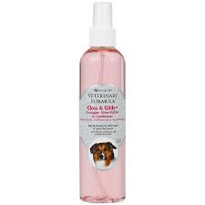 [PD-VFG-02308] Veterinary Formula Gloss And Glide Detangler, Shine Builder & Conditioner Spray For Dogs