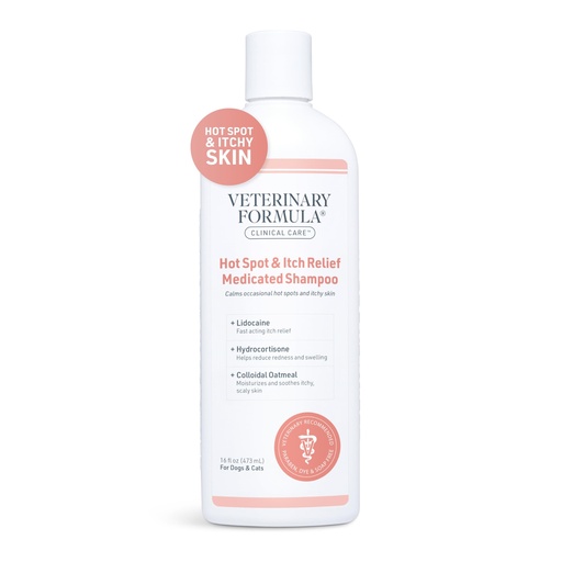 [SC-VFCC-02317] Vfcc Hot Spot & Itch Relief Medicated Dog & Cat Shampoo (473ml) 