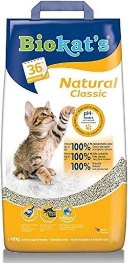 [CLL-BK-00345] رمل القطط بيوكاتس كلاسيك 3 في 1 10 لتر