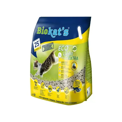 [CLL-BK-00350] رمل القطط بيوكاتس إيكو لايت إكسترا 5 لتر