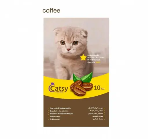 [CLL-CY-00360] Catsy Cat Litter With Coffee Scent 10KG