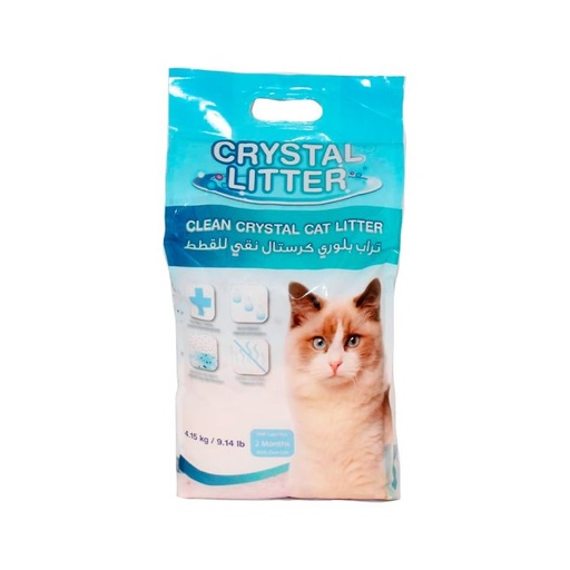 [CLL-CL-00364] Crystal Silica With Lavender gel Cat Litter 4.15Kg