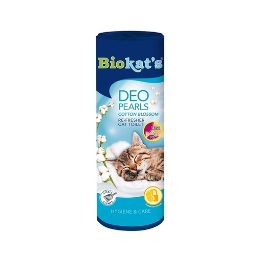 [CLC-BK-00387] Biokat's Deo Pearls Cotton Blossom RE-FRESHER For Cat Toilet 700g