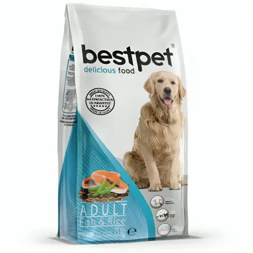 [FDF-BP-01839] Bestpet Adult Dogs Fish & Rice 15Kg