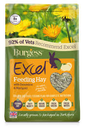 [FDF-BG-01848] Burgess Excel Feeding Hay With Dandelion And Marigold 1KG