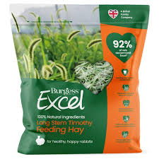 [FDF-BG-01849] Burgess Excel Long Stem Feeding Hay For Rabbits 1KG