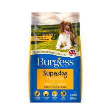 [FDF-BG-01863] Burgess Supadog Adult Complete With Tasty Chicken 12.5KG