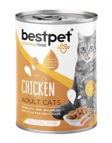 [FWF-BP-05715] Bestpet Adult Cats Chicken 400g