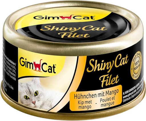 [FWF-GC-05773] GimCat Shiny Cat Filet Chicken With Mango 70g
